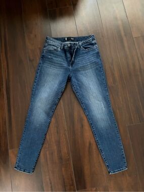 Kut from the Kloth Donna Dark Blue Women's High Rise Skinny Jeans